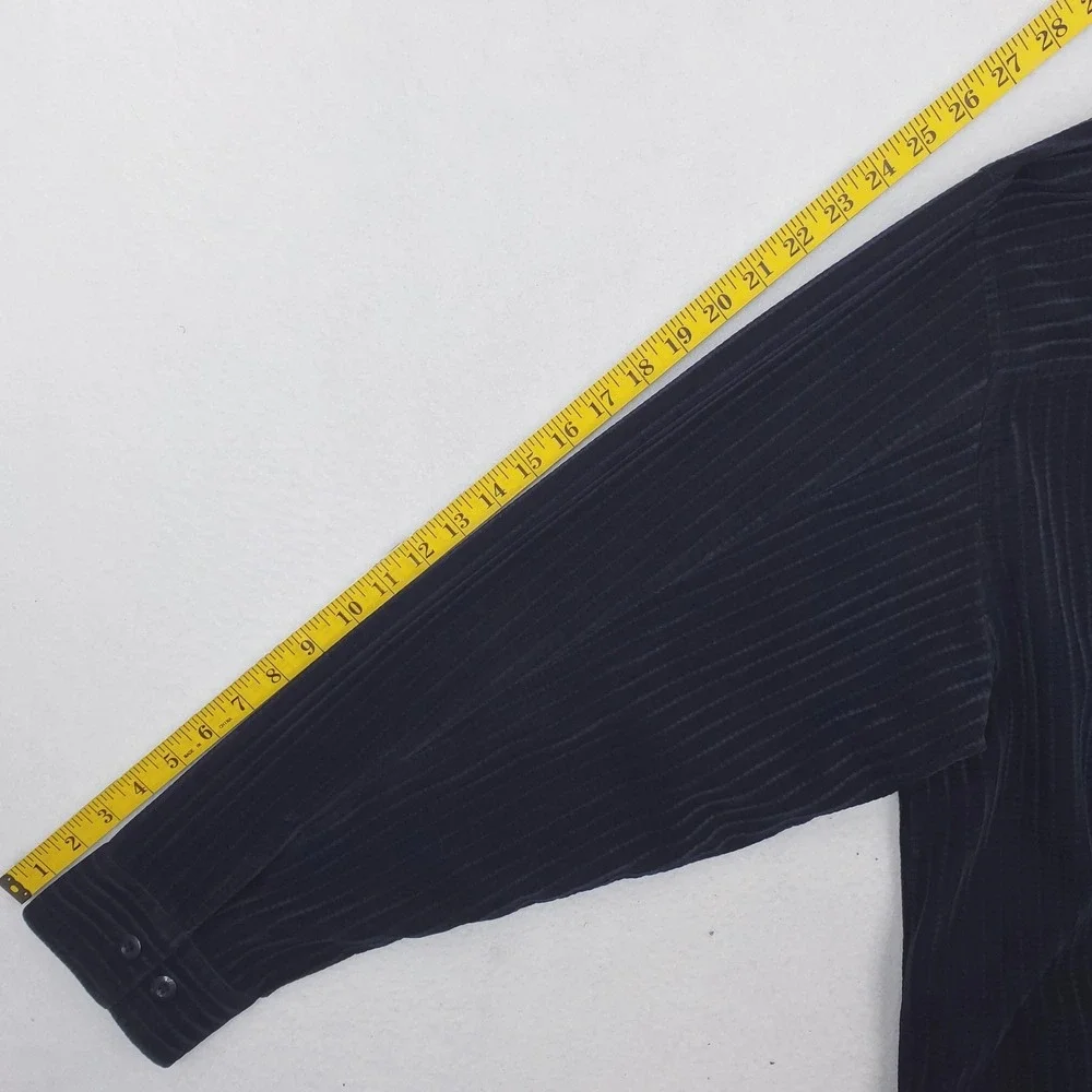 Vintage Godbody Track Suit Mens 2XL Blue Corduroy Velour Wide Wale Hip Hop Y2K